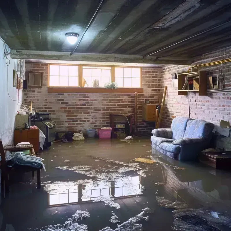 Flooded Basement Cleanup in Marshall County, SD